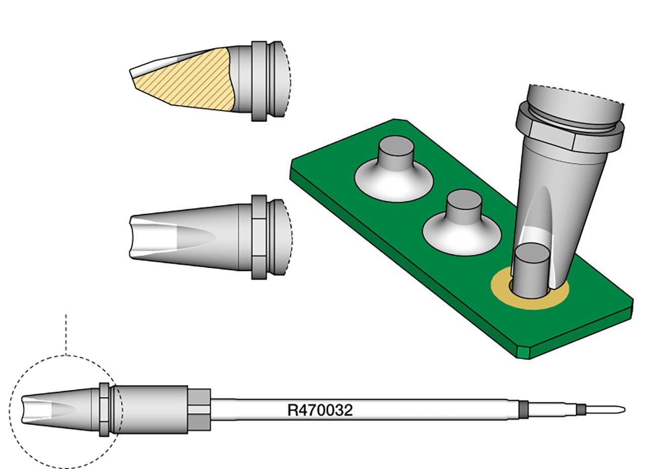 Soldering tip R470, pin connector, Ø 4 mm, R470032 #zoom-2