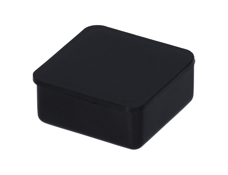 Pudełko ESD z krawędzią chwytną, 27x27x12 mm, rozpraszające