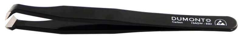 ESD cutting tweezers type 15AGW, Carbon #zoom-1