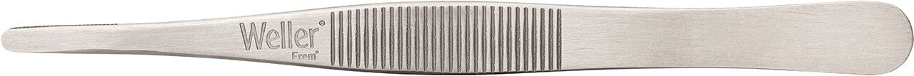 Weller Erem 21SA120 Tweezers with Large, Flat, Round Tips, with Inside and Outside Serrations #zoom-3