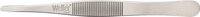 Weller Erem 21SA120 Tweezers with Large, Flat, Round Tips, with Inside and Outside Serrations #thumbnail-3