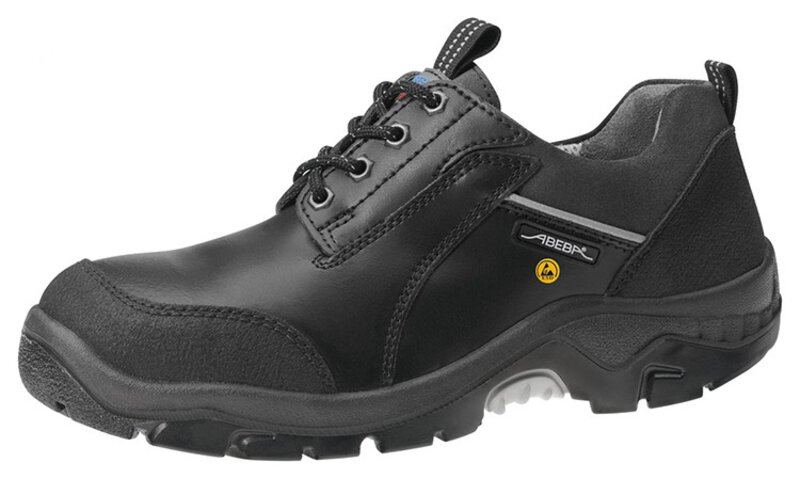 ESD safety shoes anatomical, low shoe black, size 36