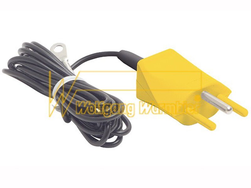 ESD-aardingskabel zwitsers, 4mm oog, 2m 