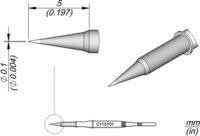 Lötspitze konisch, D: 0,1 mm, C115101 #thumbnail-1