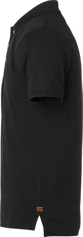Weston Polo, Male, Black/orange, 3XL #4