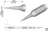 Soldering tip conical, D: 0.5 mm, C245036 #thumbnail-1