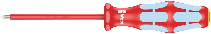 VDE-insulated slotted screwdriver, stainless steel, 0.5 x 3 x 80 mm #1