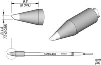 Lötspitze abgeschrägt, D: 1,5 mm, C245405 #thumbnail-1