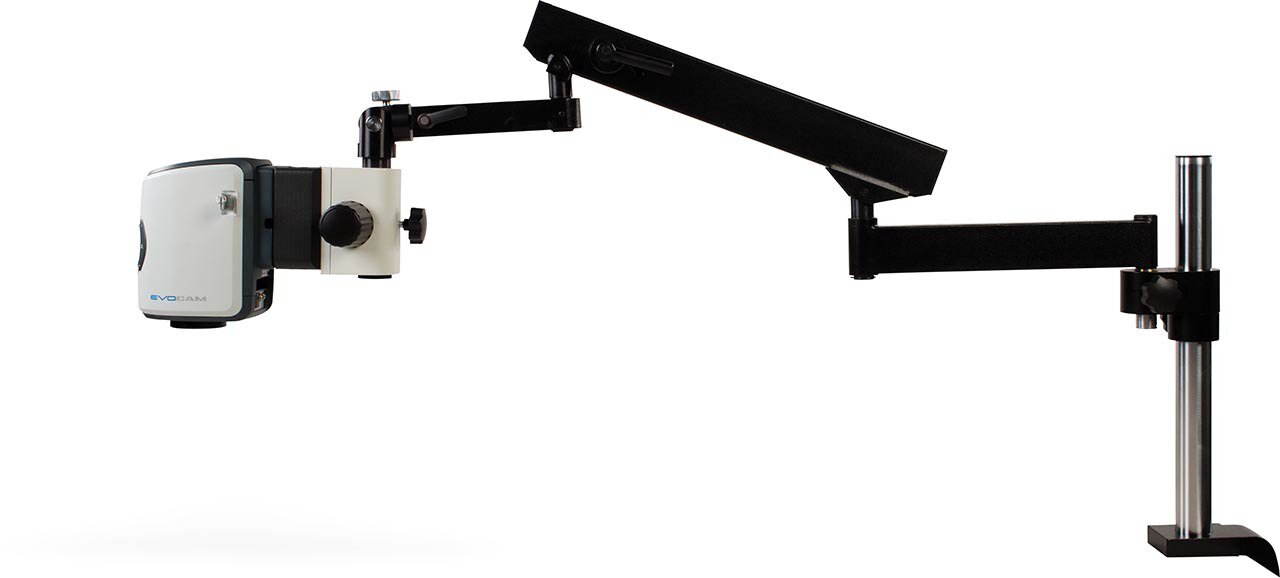 Mikroskop cyfrowy EVO CAM II ECO2CE1 ze statywem z ramieniem przegubowym #zoom-1