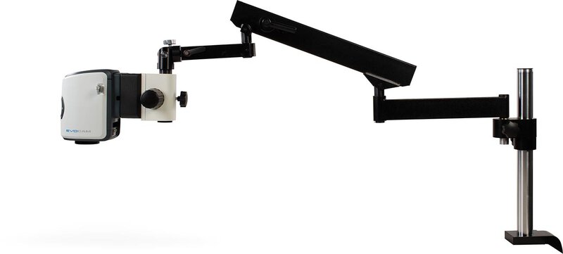 Mikroskop cyfrowy EVO CAM II ECO2CE1 ze statywem z ramieniem przegubowym #1