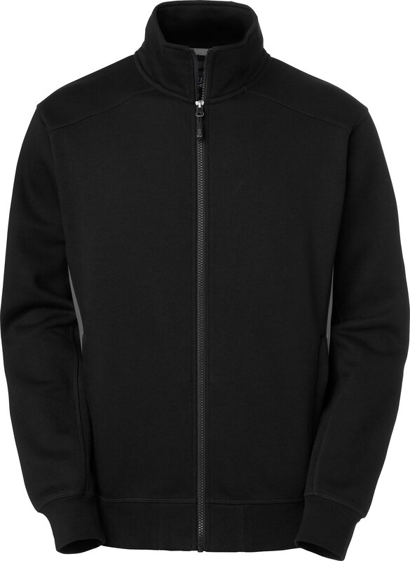 Lincoln Full-Zip Sweatshirt, Herren, schwarz/grau., S #1