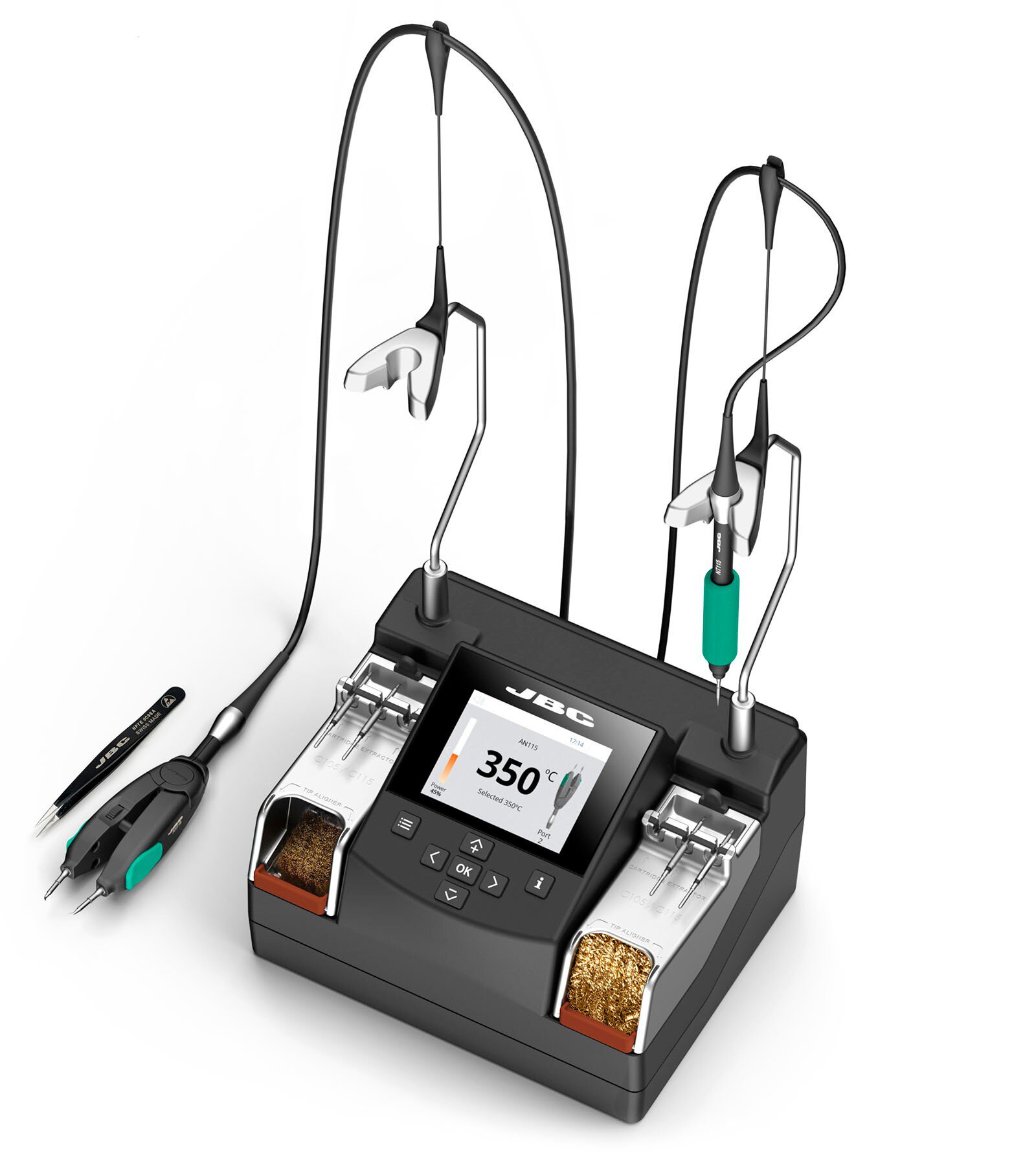 Nano-Löt/Entlötstation NASE-2D, inkl. NT115 und AN115 Handstücke #zoom-1