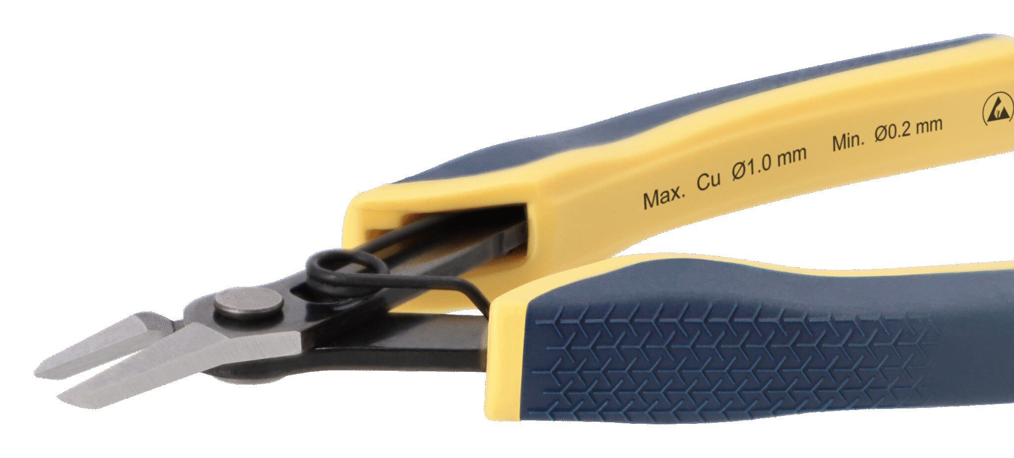 EDGE diagonal cutters, narrow head, very small bevel, 0.1 - 1 mm #zoom-3