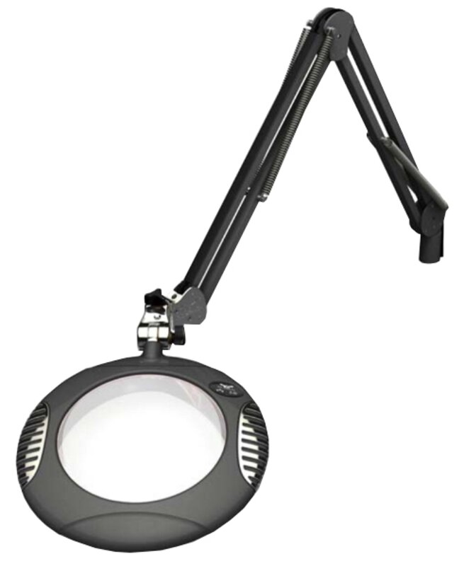 ESD Lupenleuchte Greenlite, 5,0 dpt., schwarz