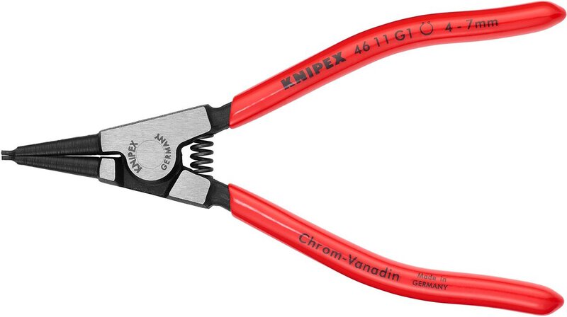 Sicherungsringzange für Greifringe auf Wellen, schwarz atramentiert, 140 mm #2