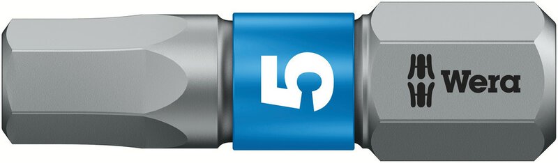 BTZ Hexagon socket bit, 5 x 25 mm #1
