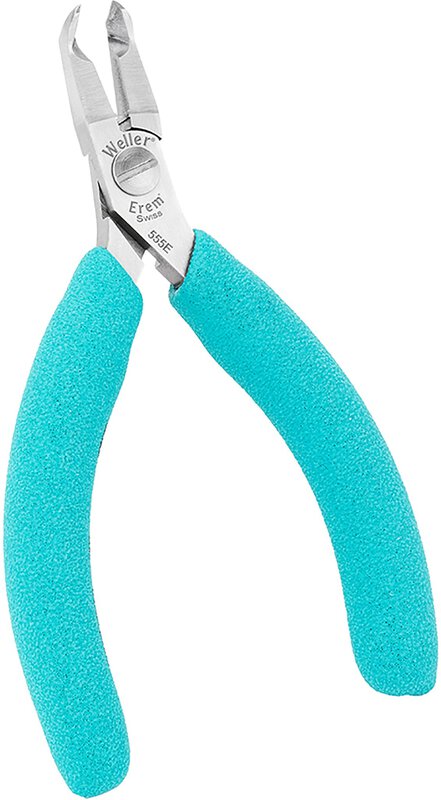 Weller 555E Tip Cutter Angled Narrow Head Cutter 120 Mm, Semi Flush, 1.2 Mm, 40 ° EREM Series #1