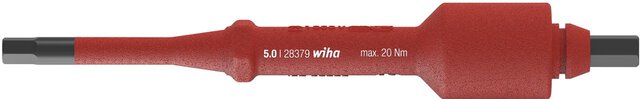 Lama intercambiabile esagonale elettrica per cacciavite dinamometrico con impugnatura a croce elettrica 5,0 mm (38920)