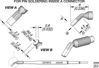Soldering tip for T210-A / T210-NA, special shape, C210015 #thumbnail-1