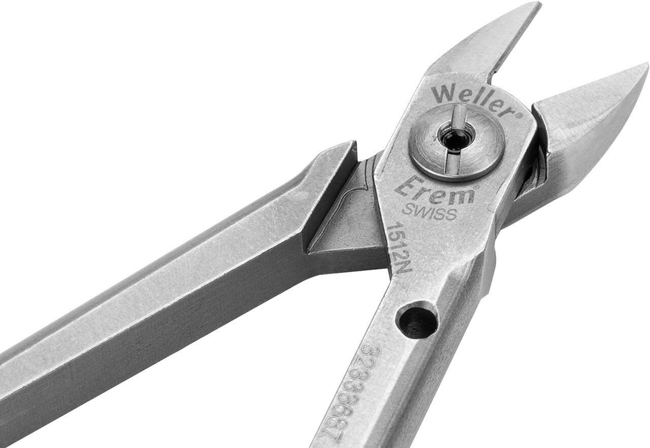 Weller Erem 1512N Side Cutter - Oval Head for 1500BSF Pneumatic Cutter #zoom-1
