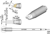 Panne à souder cylindrique, D 1,2 mm #thumbnail-1
