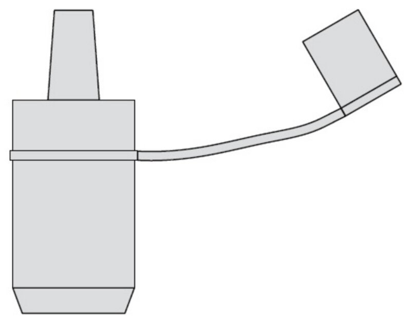 Verschlussstopfen für Absaugröhrchen, 10 Stück