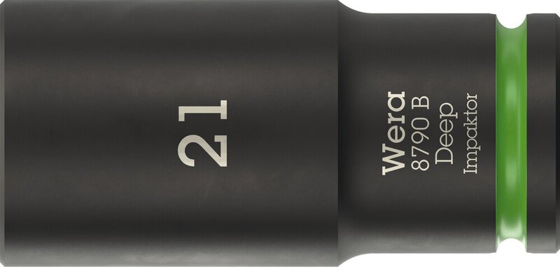 Steckschlüsseleinsatz mit 3/8"-Antrieb, 21 x 63 mm #1