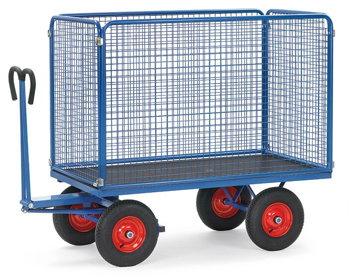 Hand platform truck loading area 1600 x 900 mm  #zoom-1