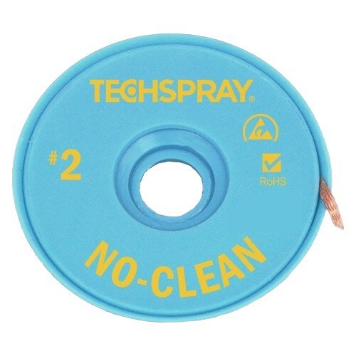 Lica do rozlutowywania ESD NO CLEAN, żółty, szerokość 1,4 mm, długość 3m #zoom-1
