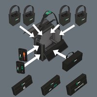 Wera 2go 2 XL Werkzeug-Container, 2-teilig #thumbnail-5