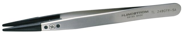 Pinzette mit austauschbaren Fiberglas-Spitzen, dicke Spitzen, 130 mm