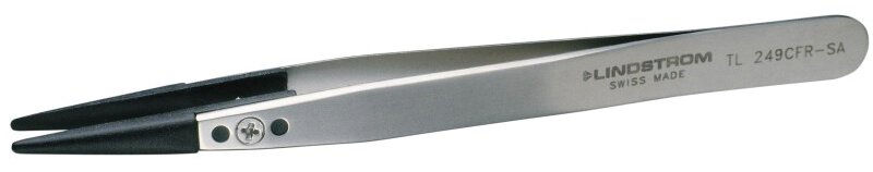 Pinzette mit austauschbaren Fiberglas-Spitzen, dicke Spitzen, 130 mm