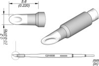 Soldering tip for T210-A / T210-NA, fillet, C210030 #thumbnail-1