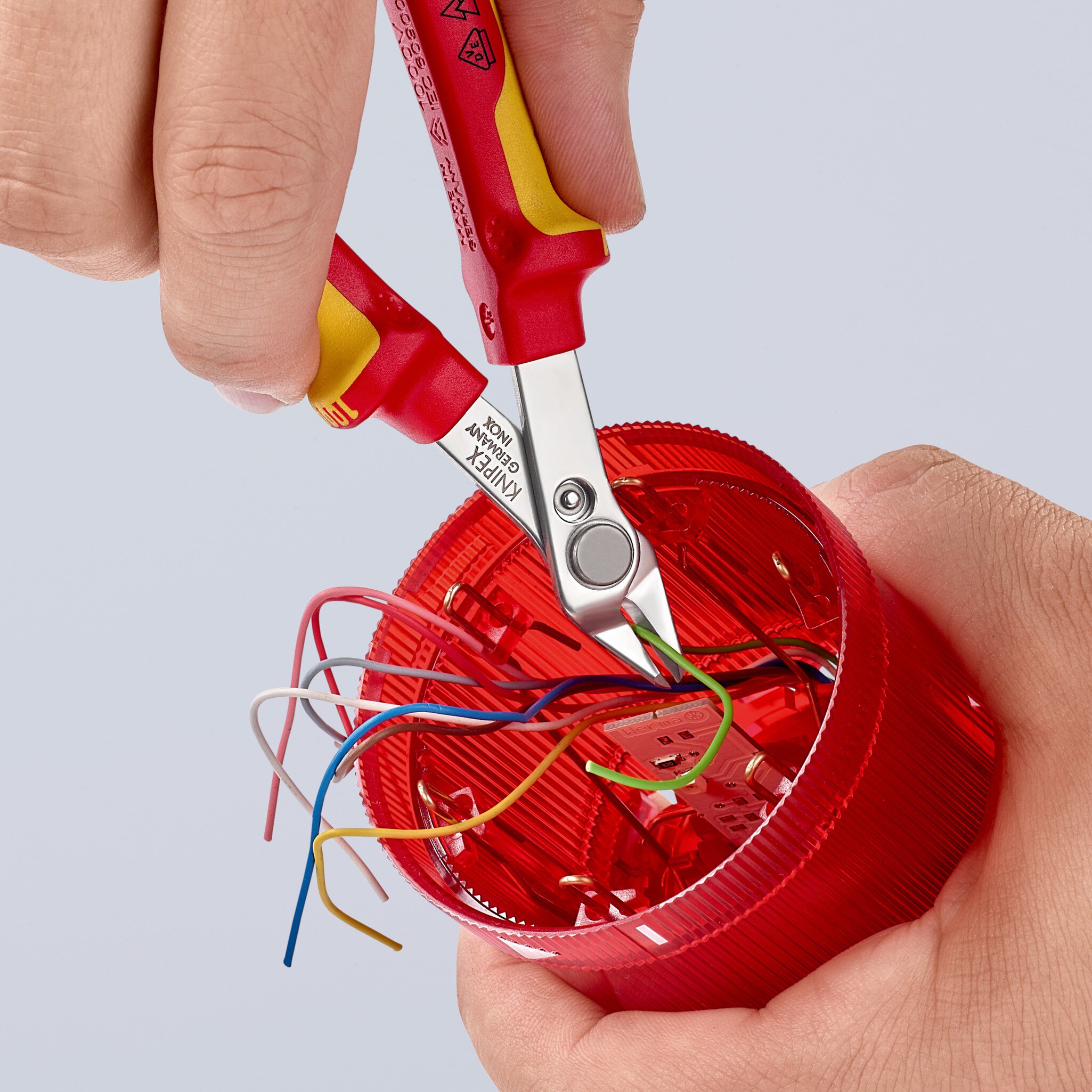 Electronic Super Knips® VDE, isoliert, mit Mehrkomponenten-Hüllen, VDE-geprüft 125 mm (SB-Karte/Blister) #zoom-7