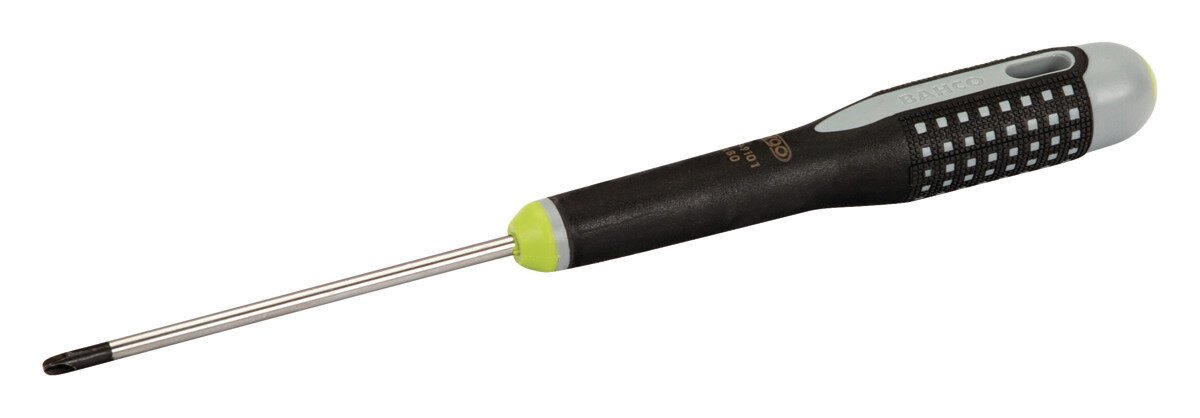 Tournevis ERGO™ pour vis de sécurité TRI-WING® avec poignée en caoutchouc, n° 3 x 80 mm #zoom-1