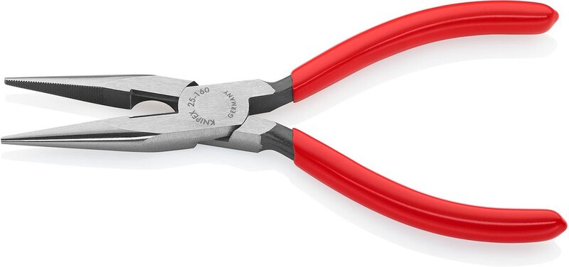 Needle nose pliers with cutting edge (radio pliers), black atramentized, 160 mm #2