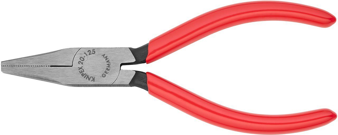 Flat nose pliers, black atramentized, 125 mm #zoom-2