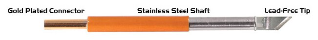 Soldering tip knife shape 4,70mm (0,185") #zoom-1