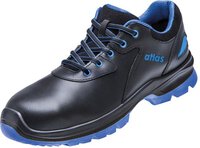 ESD low shoe SL 64 blue 2.0, S2, smooth leather, unisex, black/royal blue, size 42 #thumbnail-1