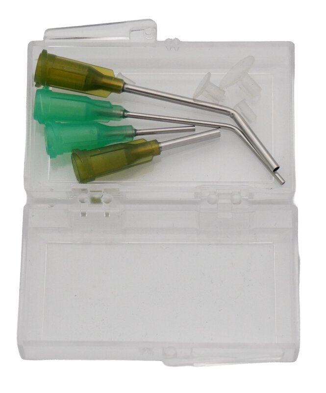 Dosing needles and suction cup set, gauge 14/18/21, pointed shape made of {{D}} #1