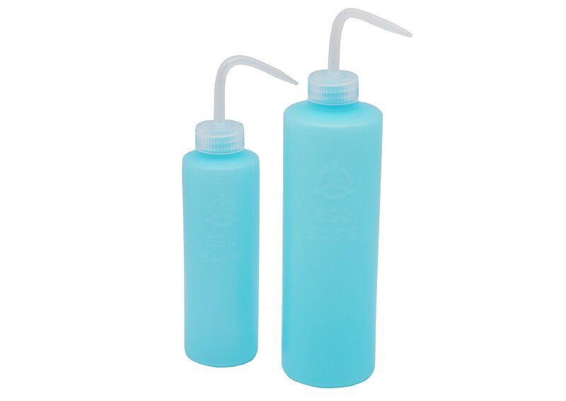 Flacone dosatore con beccuccio ricurvo, blu, 230 ml #1