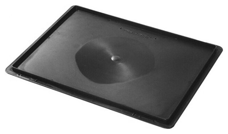 ESD hook-on lid for storage containers, conductive, loose, 400 x 300 mm