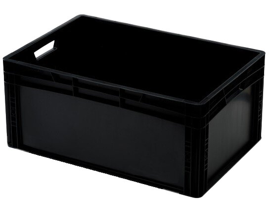 Eurobehälter, 60x40x27, schwarz, 55 Liter #zoom-1