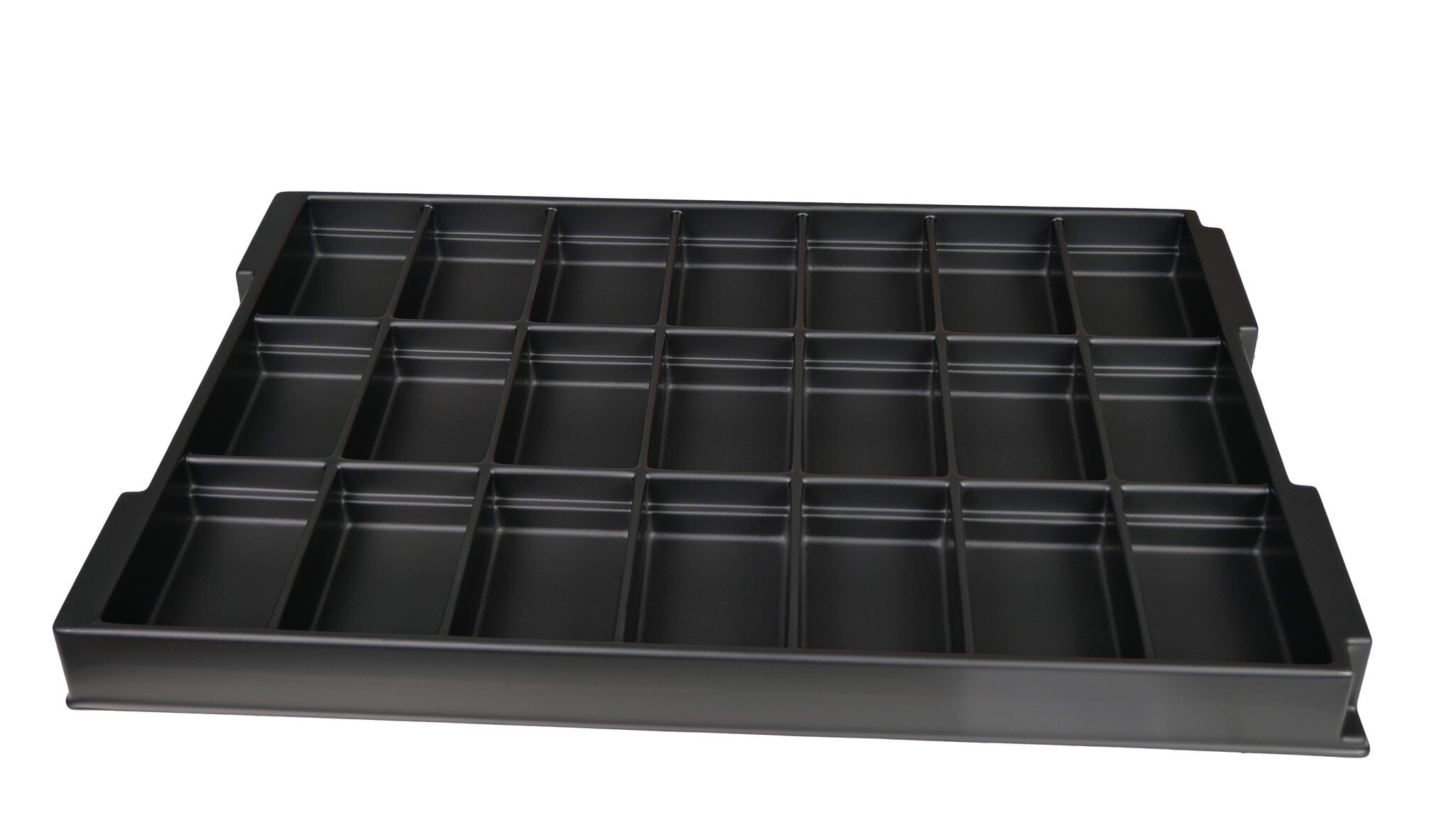 ESD insert for Euro box 3 and 4, 21 wells, 553 x 353 x 46 mm #zoom-1