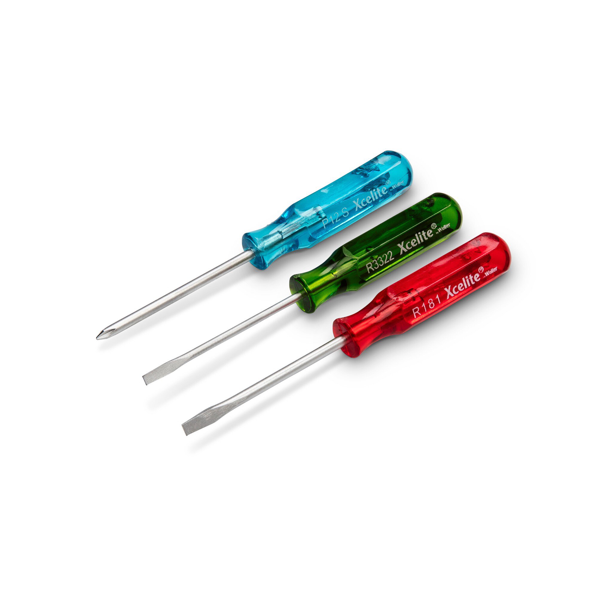 Set di cacciaviti Weller Xcelite a clip tascabile da 3 pezzi #zoom-1