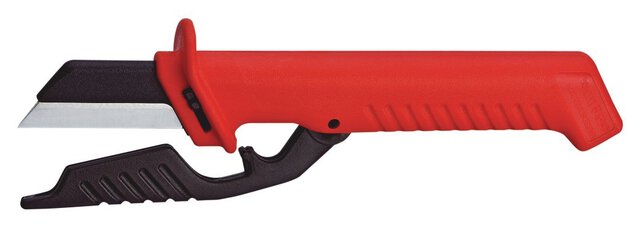 Couteau pour câbles avec lame interchangeable, 190 mm (carte SB/blister)