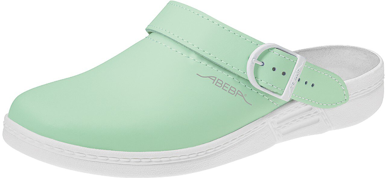 Clog mint/ white - 42, 7091 Work shoes the Original ladies, OB #zoom-1