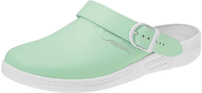 Clog mint/ white - 42, 7091 Work shoes the Original ladies, OB