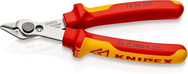 Electronic Super Knips®, side cutter, insulated, 125 mm