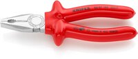 Combination pliers, chrome-plated, dip-insulated, VDE-tested, 180 mm #thumbnail-1